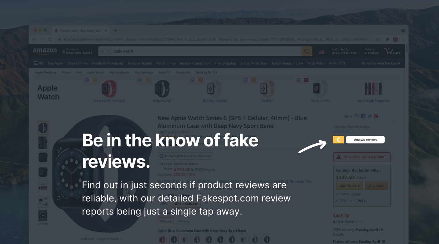 Fakespot | Analyze and identify fake reviews and counterfeits